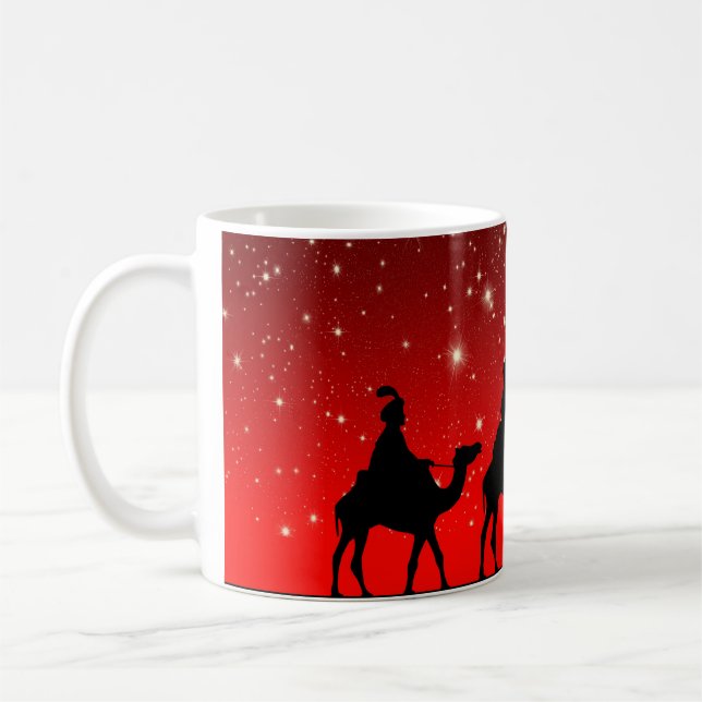 Three Wise Men Christmas Mug (Left)