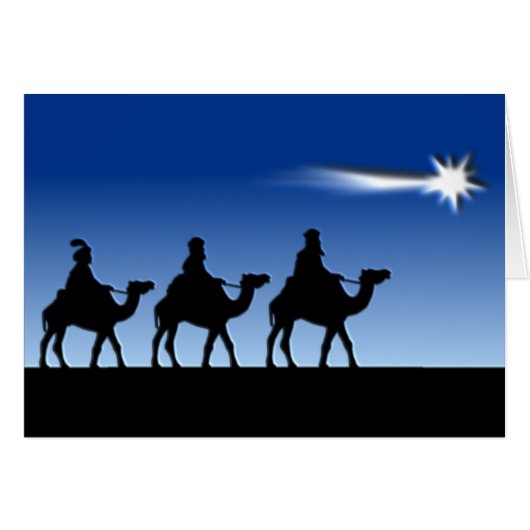 Three Wise Men - Gift of the Magi Cards (Front Horizontal)