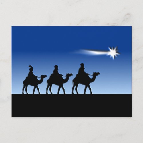 Three Wise Men _ Gift of the Magi Postcard