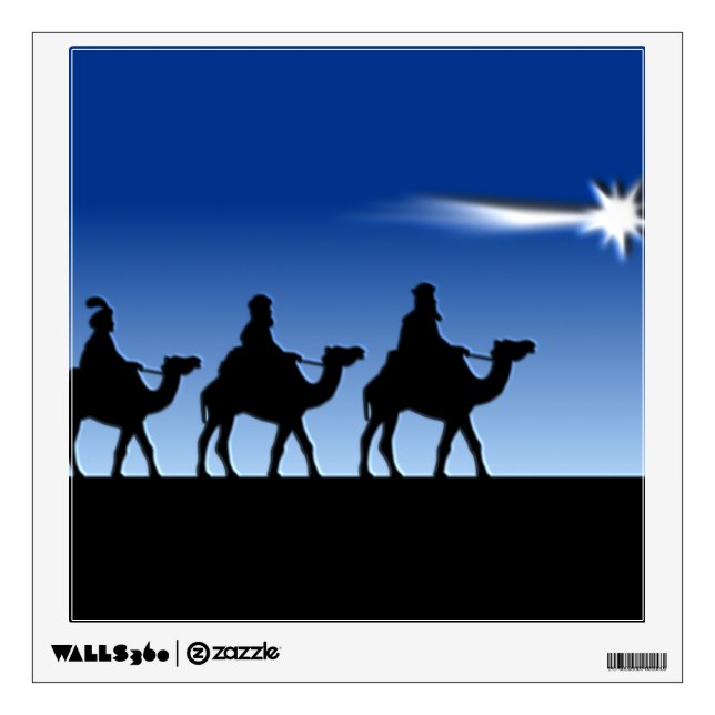 Three Wise Men - Gift of the Magi Wall Decal (Front)