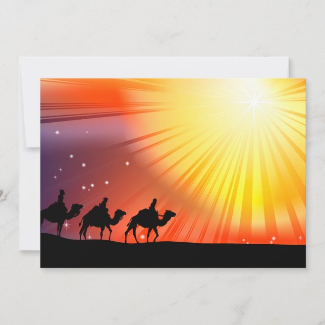 Three Wise Men Invitations (Front)