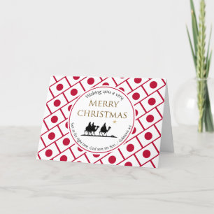Three Wise Men JAPAN Christmas Holiday Card
