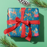Three Wise Men Los Reyes magos Christmas holiday Wrapping Paper<br><div class="desc">Three Wise Men Los Reyes magos holiday Christmas wrapping paper. Original artwork by Caroline Bonne Müller</div>