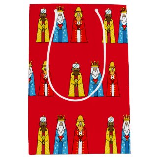Three Wise Men on Red