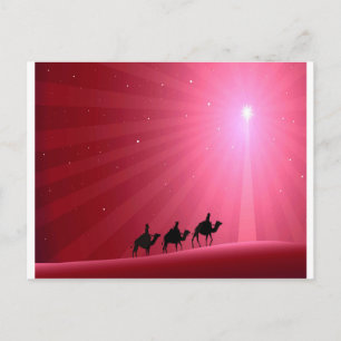 THREE WISE MEN POSTCARD