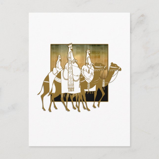 Three Wise Men Postcard (Front)
