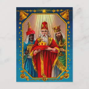 Three wise men postcard