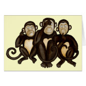Three Wise Monkeys (Front Horizontal)