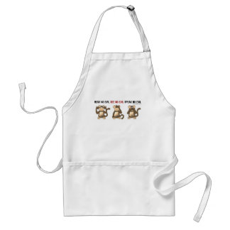 Three Wise Monkeys Aprons
