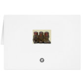 Three Wise Monkeys Cards (Back Horizontal)