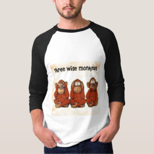 Three Wise Monkeys T-Shirt