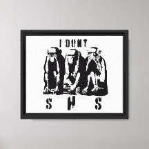 Three Wise Monkeys with a Sarcastic Twist Graffiti