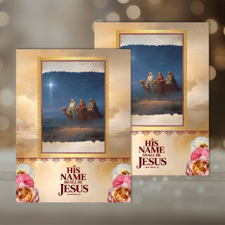 Three Wisemen Biblical Christmas Decoupage Tissue Paper