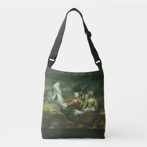 Three Witches All Over Print Tote Bag