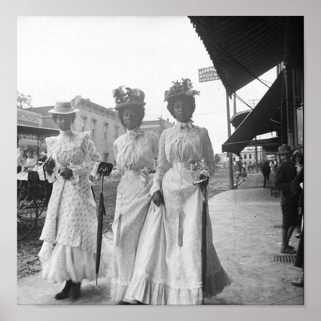 Three Women in Marshall Texas Poster