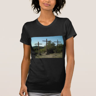Three Wooden Crosses T-Shirt