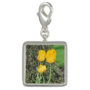 Three Yellow Tulips / Charm