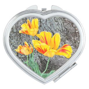 Three Yellow Tulips Sequel / Compact Mirror