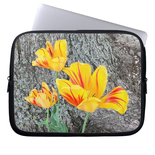 Three Yellow Tulips Sequel /  Laptop Sleeve (Front)