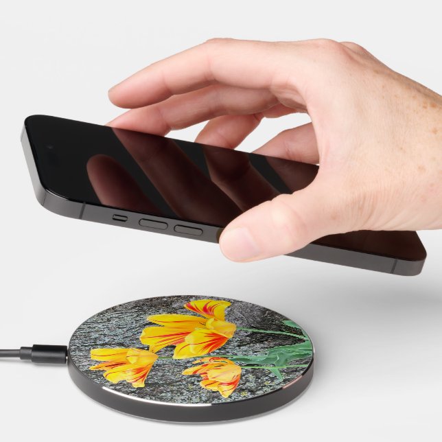 Three Yellow Tulips Sequel /  Wireless Charger (Hand)