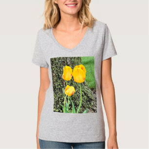 Three Yellow Tulips / T-Shirt