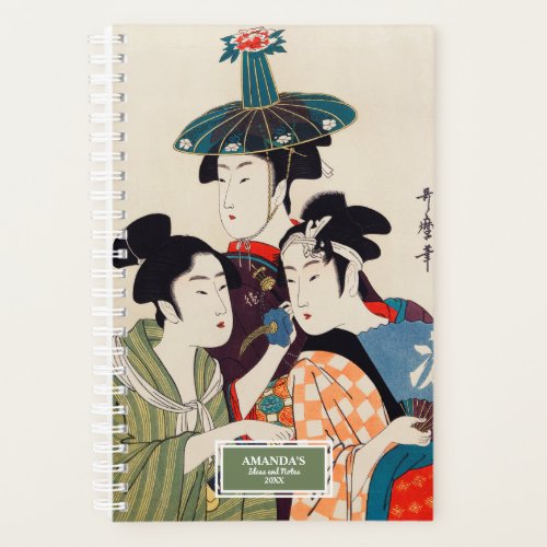 Three Young Men or Women byUtamaro Kitagawa Planner