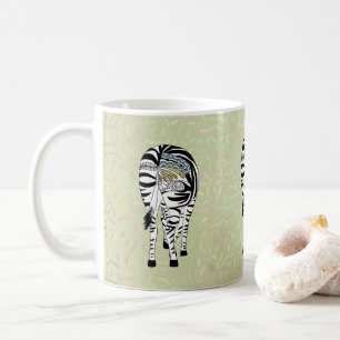 Three zebras coffee mug