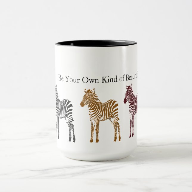 Three Zebras Mug (Center)