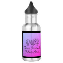 ThreeFriendsFiberArts Water Bottle