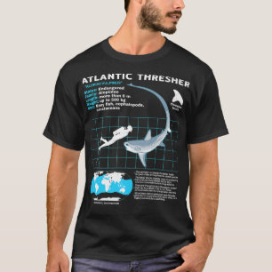 Thresher Shark Fact SheetT-Shirt T-Shirt