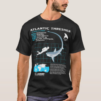 Thresher Shark Fact SheetT-Shirt T-Shirt