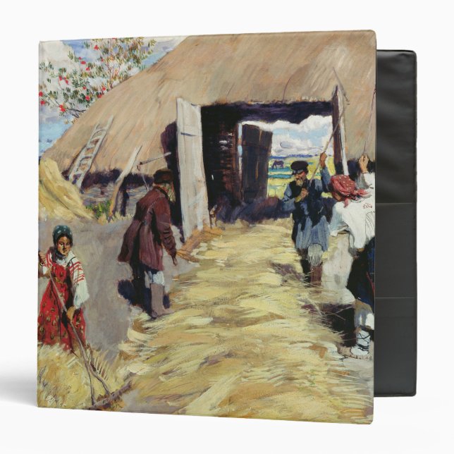 Threshing Floor, 1916 3 Ring Binder (Front/Inside)