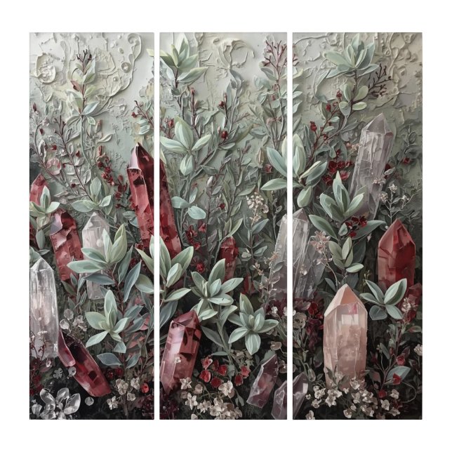 Threshold of Light: The January Frequency Series Triptych (Front)