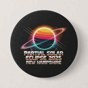 Thrice in a Lifetime 2025 New Hampshire Retro Button