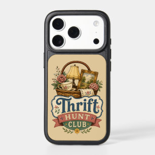Thrift Hunt Club Vintage Cottagecore iPhone 17 Pro Case