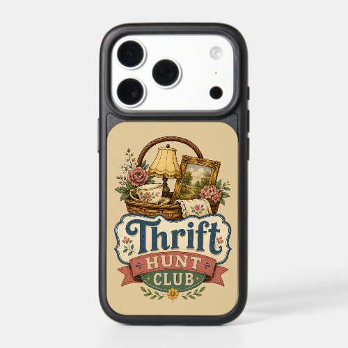 Thrift Hunt Club Vintage Cottagecore iPhone 17 Pro Case