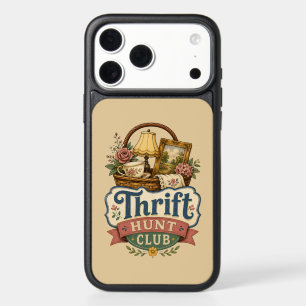 Thrift Hunt Club Vintage Cottagecore iPhone 17 Pro Max Case