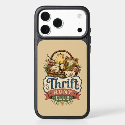 Thrift Hunt Club Vintage Cottagecore iPhone 17 Pro Max Case