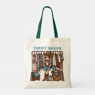 Thrift Queen Tote Bag