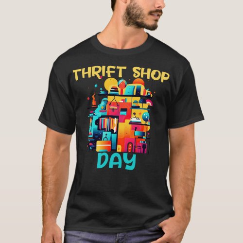 Thrift Shop Day Fantastic Finds T_Shirt