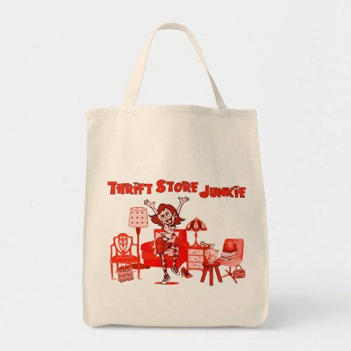 Thrift Store Junkie Tote Bag