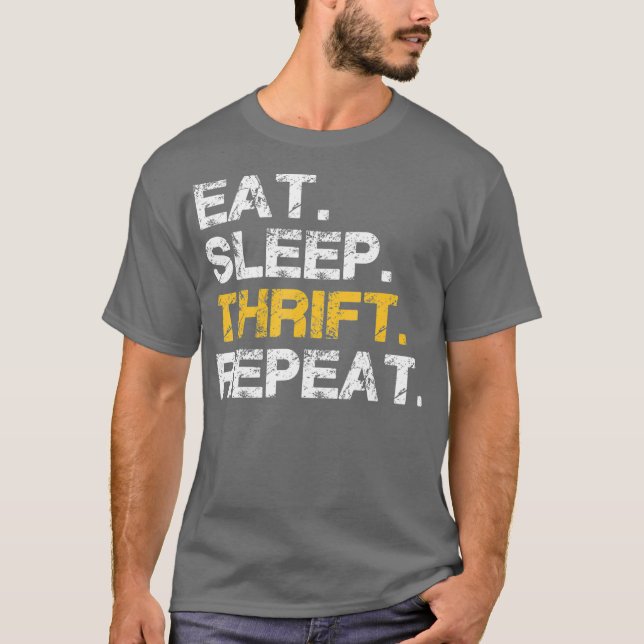 Thrifter and Bargain Hunter T s  Love Thrifting T-Shirt (Front)