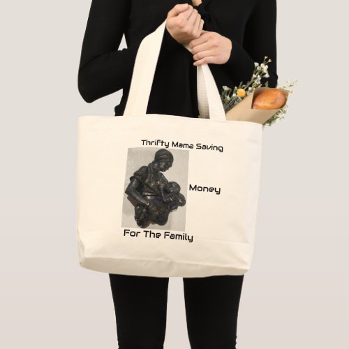 Thrifty Mama Saving Money For The Family Tote Bag