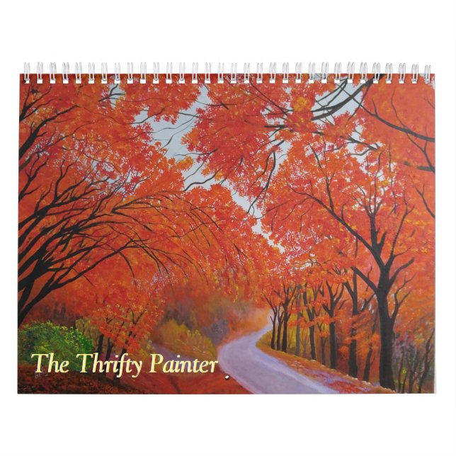 Thrifty Painter World Scenes Original Landscapes  Calendar (Cover)