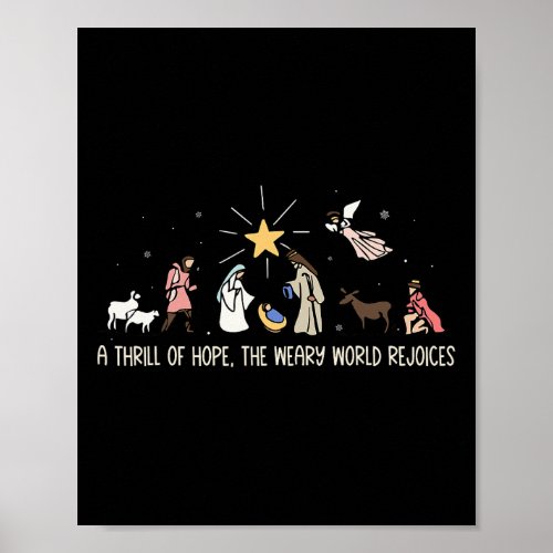 Thrill Of Hope Weary World Rejoices Birthday Chris Poster