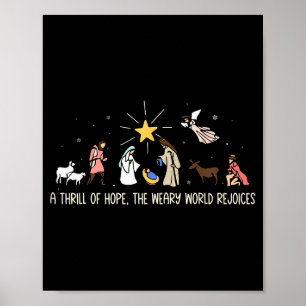 Thrill Of Hope Weary World Rejoices Birthday Chris Poster