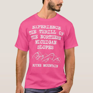 Thrill of the northern michigan slopes T-Shirt