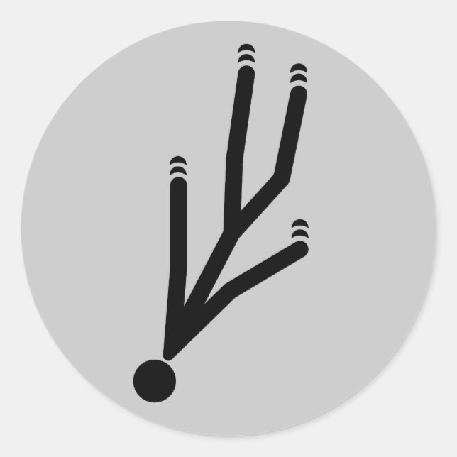 Thrill Seeker Classic Round Sticker (Front)