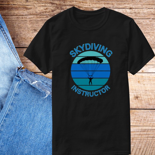 Thrill Seeker Skydiving Instructor T-Shirt (Creator Uploaded)