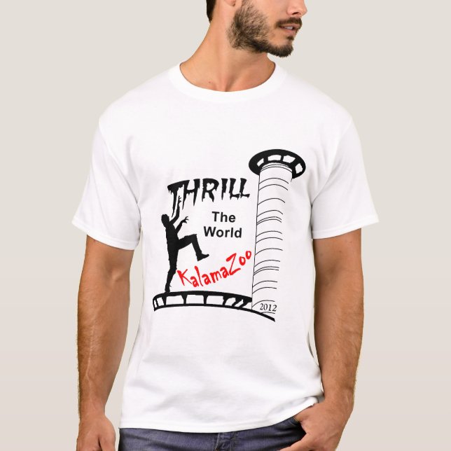 Thrill The World Kalamazoo 2012 T-Shirt (Front)